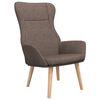 vidaXL Relaxačn&iacute; židle taupe textil