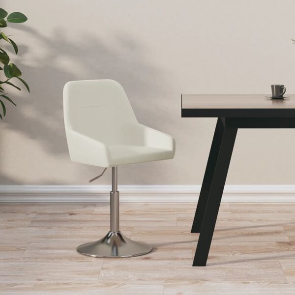 vidaXL Barov&aacute; židle kr&eacute;mov&aacute; textil