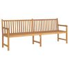 vidaXL Zahradn&iacute; lavice 228 cm masivn&iacute; teakov&eacute; dřevo