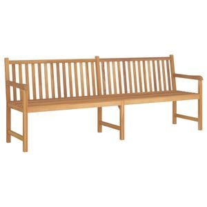 vidaXL Zahradn&iacute; lavice 228 cm masivn&iacute; teakov&eacute; dřevo