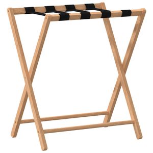 vidaXL Stojan na zavazadlo čern&yacute; 68,5 x 38 x 58 cm bambus