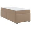 vidaXL R&aacute;m postele Cappuccino 90 x 200 cm PVC