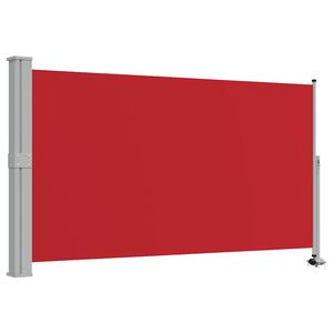 vidaXL Zatahovac&iacute; bočn&iacute; mark&yacute;za / z&aacute;stěna 140 x 300 cm červen&aacute;