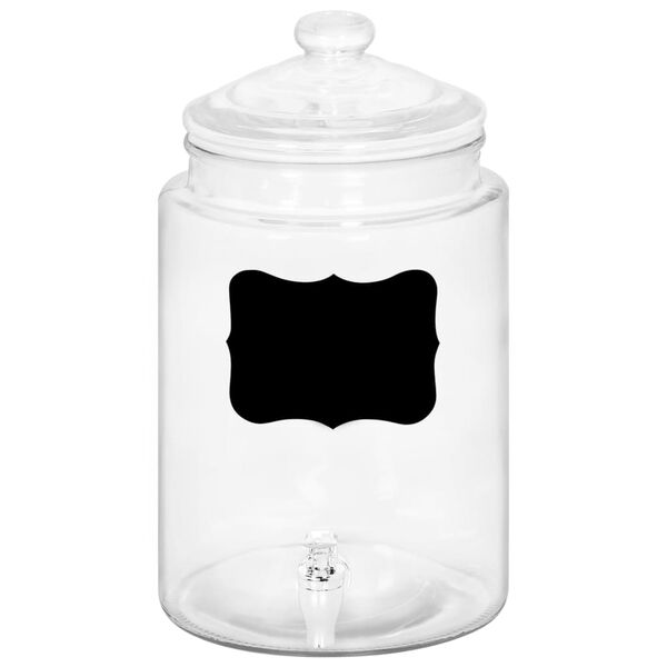 vidaXL D&aacute;vkovač n&aacute;pojů se &scaron;t&iacute;tkem 5800 ml sklo