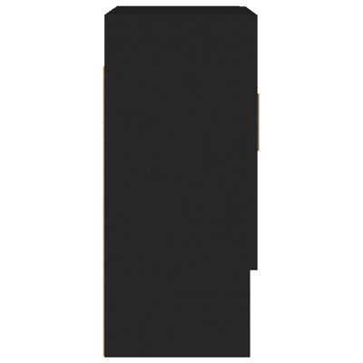 vidaXL Nástěnná skříňka černá 60 x 31 x 70 cm kompozitní dřevo