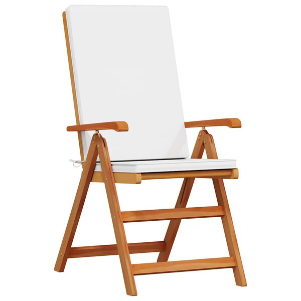 vidaXL Zahradn&iacute; křeslo 6 pcs Hněd&aacute; a b&iacute;l&aacute; 57 x 71,5 x 104 cm