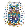 UNIDRAGON 650d&iacute;ln&eacute; dřevěn&eacute; puzzle Charming Owl Royal Size 35 x 60 cm