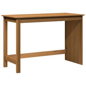 vidaXL Stůl Medov&aacute; hněd&aacute; 112 x 50 x 75 cm Masivn&iacute; borovicov&eacute; dřevo