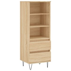 vidaXL Skř&iacute;ň highboard dub sonoma 40 x 36 x 110 cm kompozitn&iacute; dřevo