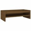 vidaXL Stojan na monitor medově hněd&yacute; 50x24x16 cm masivn&iacute; borov&eacute; dřevo