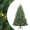 vidaXL Uměl&yacute; Skl&aacute;dac&iacute; V&aacute;nočn&iacute; Strom s stojanem Zelen&aacute; 150 cm PVC a kov