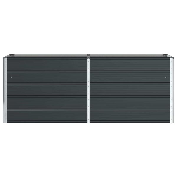 vidaXL Truhl&iacute;k Antracit 480 x 50 x 45 cm Pozinkovan&aacute; ocel