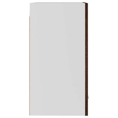 vidaXL Závěsná skříňka hnědý dub 39,5 x 31 x 60 cm kompozitní dřevo