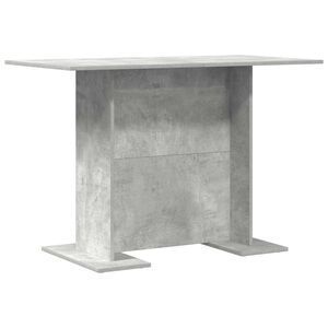 vidaXL J&iacute;deln&iacute; stůl 110 x 60 x 75 cm Kompozitn&iacute; dřevo Betonově &scaron;ed&aacute;