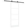 vidaXL Posuvn&eacute; dveře ORKDAL B&iacute;l&aacute; 93 x 232 cm