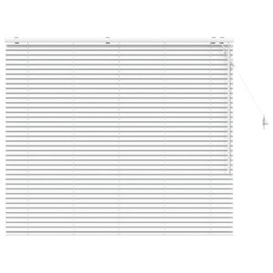 vidaXL Venet &scaron;koln&iacute; žaluzie B&iacute;l&aacute; 155 x 130 cm 35 mm Masivn&iacute; paulovnie
