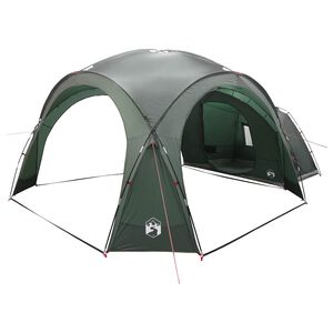 vidaXL Bočn&iacute; stan Arm&aacute;dně zelen&aacute; 410 x 410 x 250 cm Polyester a ocel