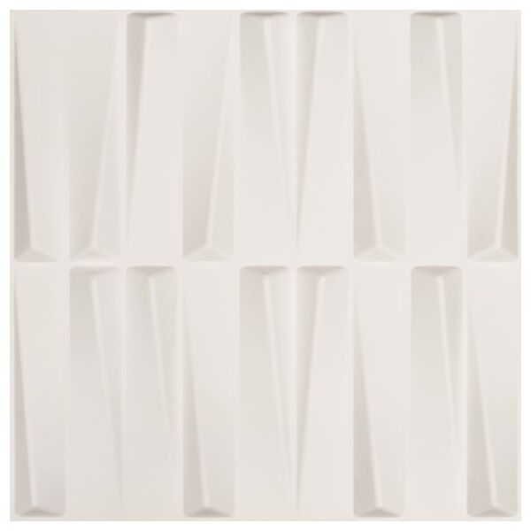 vidaXL 12 ks N&aacute;stěnn&eacute; panely 3D 0,5 x 0,5 m 3 m&sup2;