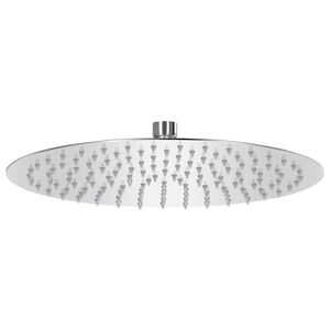 vidaXL De&scaron;ťov&aacute; sprchov&aacute; hlavice nerezov&aacute; ocel 304 30 cm kulat&aacute;