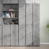 vidaXL Skř&iacute;ň highboard betonově &scaron;ed&aacute; 30x42,5x185 cm kompozitn&iacute; dřevo