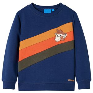 Dětsk&aacute; mikina n&aacute;mořnicky modr&aacute; 104