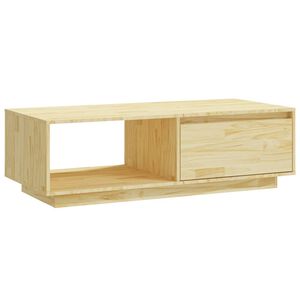vidaXL Konferenčn&iacute; stolek 110 x 50 x 33,5 cm masivn&iacute; borov&eacute; dřevo