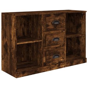 vidaXL Př&iacute;born&iacute;k kouřov&yacute; dub 104,5 x 35,5 x 67,5 cm kompozitn&iacute; dřevo