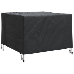vidaXL Pokryv na n&aacute;bytek 99 x 99 x 60 cm 210D Oxfordsk&aacute; tkanina Čern&yacute;
