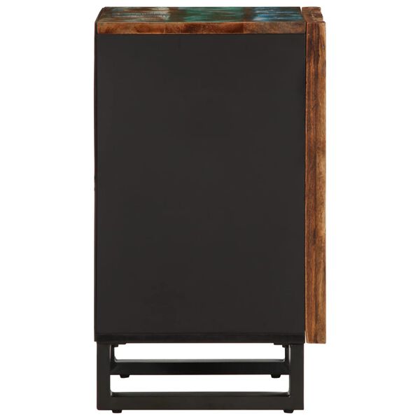 vidaXL Koupelnov&aacute; skř&iacute;ňka 38 x 34 x 58 cm masivn&iacute; ak&aacute;ciov&eacute; dřevo