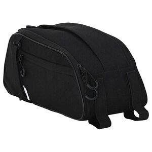 vidaXL Cyklistick&aacute; ta&scaron;ka Čern&aacute; 38 x 16 x 16 cm Polyester
