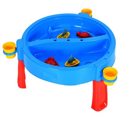 vidaXL Dětský stolek na vodu a písek 3 v 1