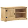vidaXL TV skř&iacute;ňka Corona 100 x 40 x 52 cm masivn&iacute; borov&eacute; dřevo