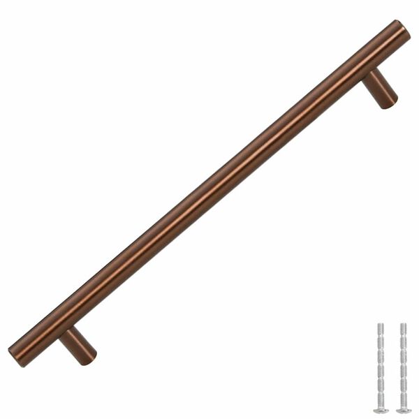 vidaXL Nábytkové úchytky 5 ks bronzové 192 mm nerezová ocel