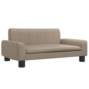 vidaXL Pel&iacute;&scaron;ek pro psy cappuccino 70 x 45 x 30 cm uměl&aacute; kůže