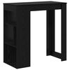 vidaXL Barov&yacute; stůl 102 x 50 x 103,5 cm Kompozitn&iacute; dřevo Čern&yacute; dub