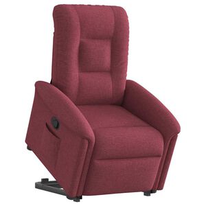 vidaXL Zvedac&iacute; polohovac&iacute; křeslo v&iacute;nov&eacute; textil