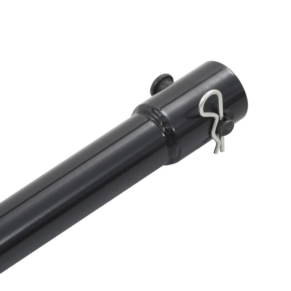 vidaXL Prodloužen&iacute; vrt&aacute;ku ocel 1 m