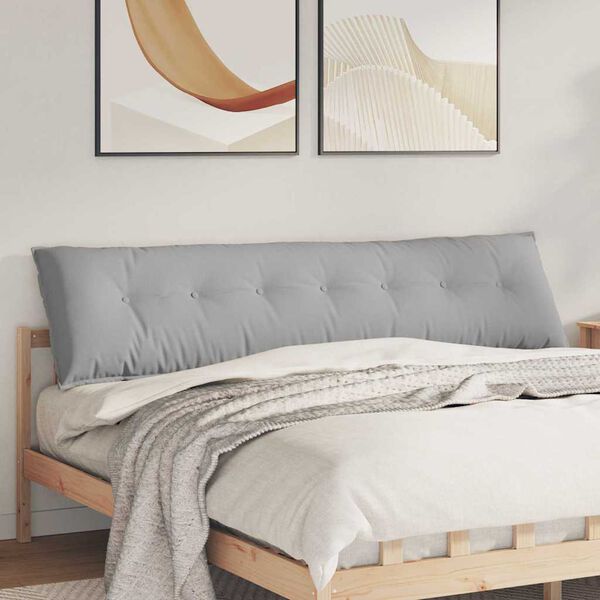 vidaXL Pol&scaron;t&aacute;ř na z&aacute;da Oblačno &scaron;ed&aacute; 200 x 19 x 50 cm textil