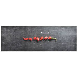 vidaXL Kuchyňsk&yacute; koberec prateln&yacute; Paprička 60 x 300 cm