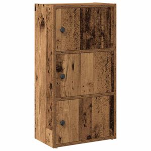 vidaXL Knihovna star&eacute; dřevo 40x24x77 cm kompozitn&iacute; dřevo