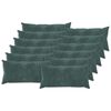 vidaXL Povlak na pol&scaron;t&aacute;ř 12 pcs HEERLEN Mořsky modr&aacute; 40 x 80 cm