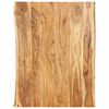 vidaXL Stoln&iacute; deska masivn&iacute; ak&aacute;ciov&eacute; dřevo 80 x (50&ndash;60) x 2,5 cm