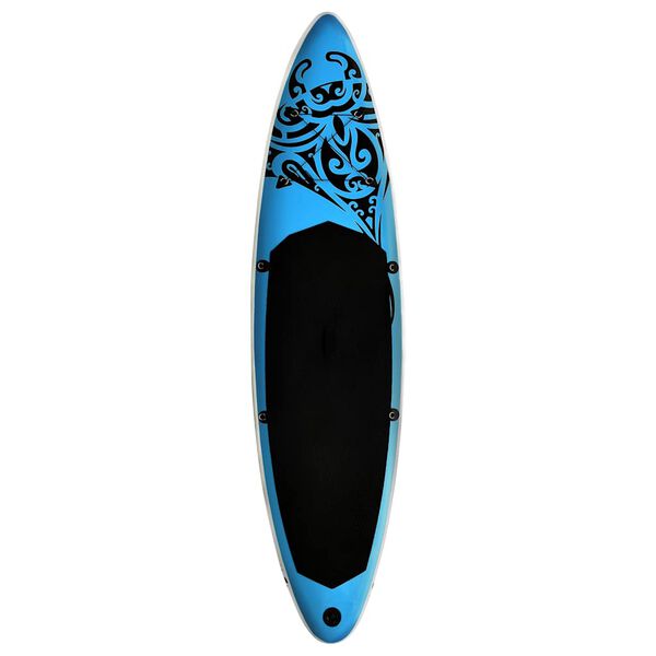vidaXL Nafukovací SUP paddleboard s příslušenstvím 366x76x15 cm modrý