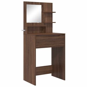 vidaXL Toaletn&iacute; stolky do ložnice Hněd&yacute; dub 80 x 39,6 x 135 cm