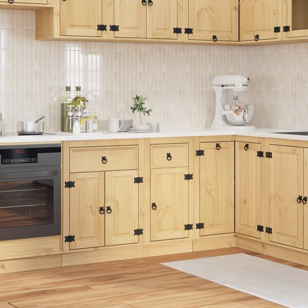 vidaXL Truhlářský Medová 40 x 46 x 81,5 cm Masivní borové dřevo