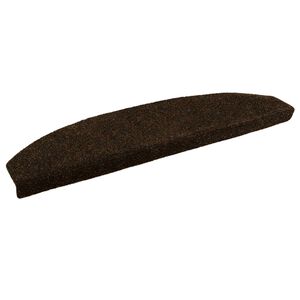 vidaXL Samolepic&iacute; schodov&eacute; rohože 15 ks 80 x 24,5 x 3,5 cm Hněd&aacute;