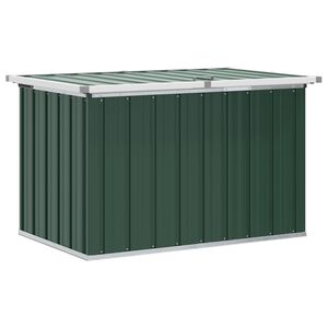 vidaXL Zahradn&iacute; &uacute;ložn&yacute; box zelen&yacute; 109 x 67 x 65 cm