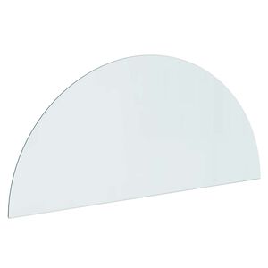 vidaXL Skleněn&aacute; deska k krbu Transparentn&iacute; 1200 x 500 mm Sklo