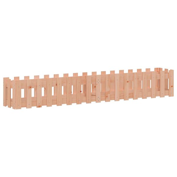 vidaXL Vyv&yacute;&scaron;en&yacute; z&aacute;hon plotov&yacute; design 200x30x30 cm masivn&iacute; douglaska