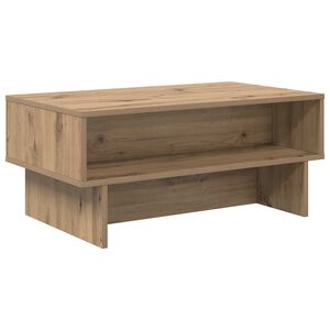vidaXL Konferenčn&iacute; stolek Artisanov&yacute; dub 80 x 46 x 35 cm